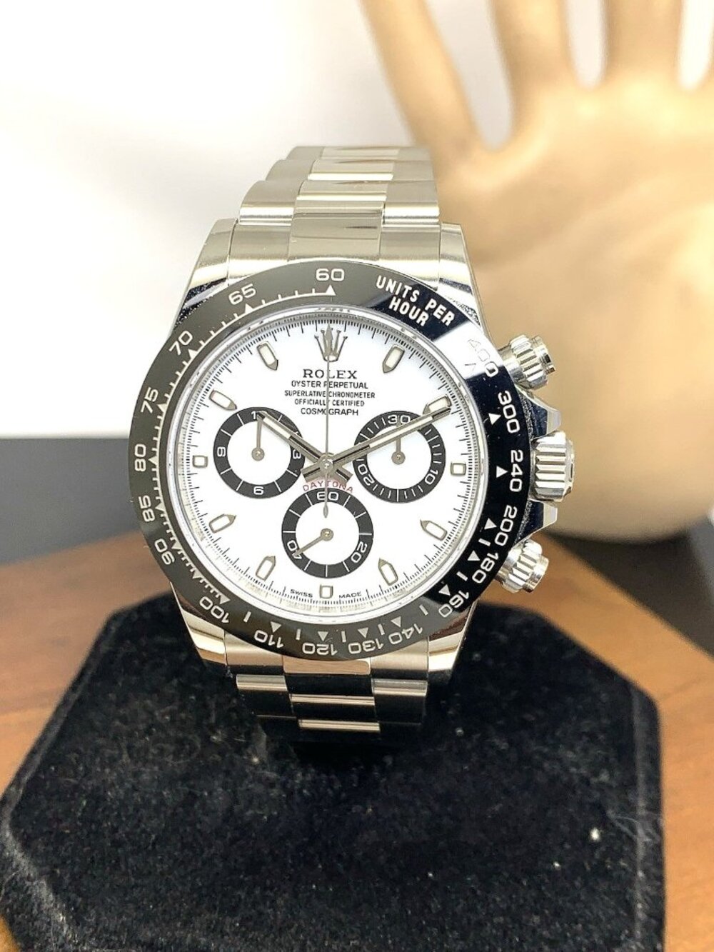 Rolex Daytona Panda Men's Watch 116500 Swiss Automatic Steel 40mm Box 2021 Card